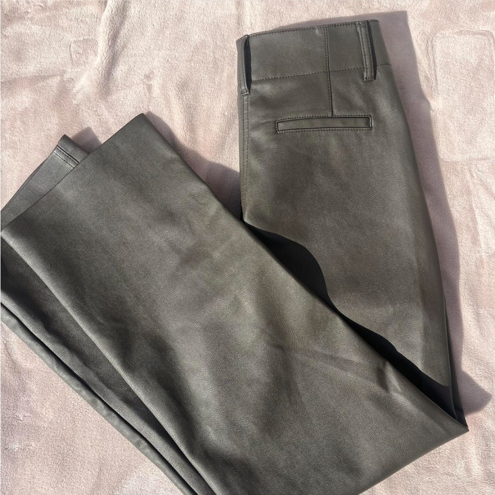 Aritzia Wilfred Leather Pants